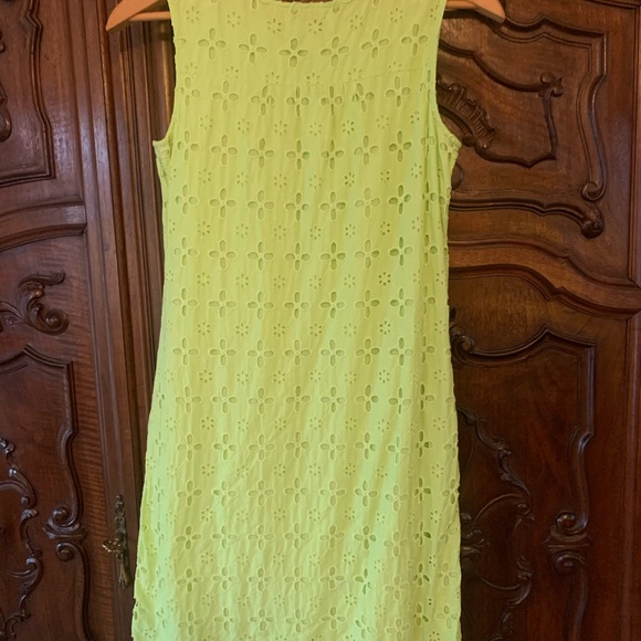 Lands End Canvas Eyelet Sundress - Picture 3 of 5